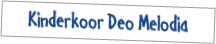 Kinderkoor Deo Melodia